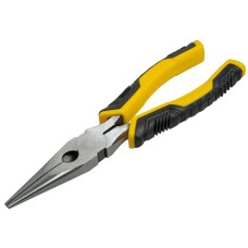 Stanley Long Nose Pliers Control Grip 200mm (8in)
