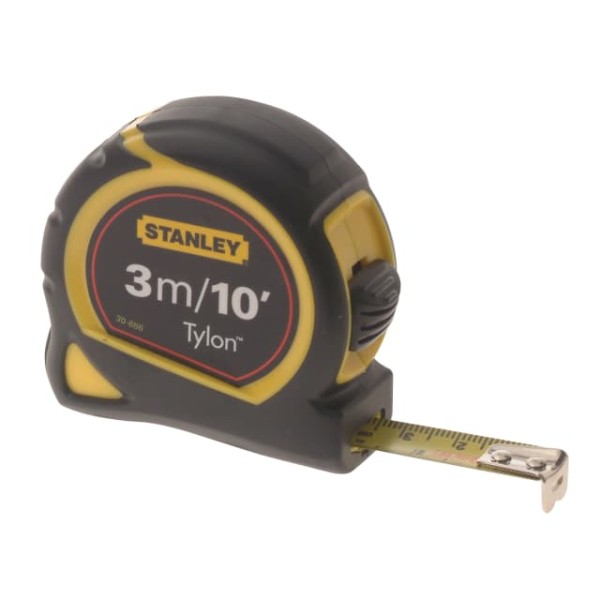 Stanley Tylon Pocket Tape 3m/10ft (Width 13mm) Stanley Tylon Pocket Tape 3m/10ft (Width 13mm)