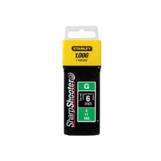 Stanley TRA704T Heavy-Duty Staples 6mm Pack 1000