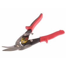 Stanley Red Offset Aviation Snip Left Cut 250mm (10in)