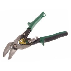 Stanley Green Offset Aviation Snip Right Cut 250mm (10in)