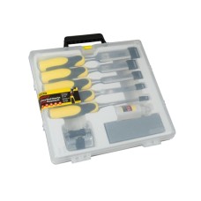 Stanley DynaGrip Chisel + Strike Cap Set of 5 + Access