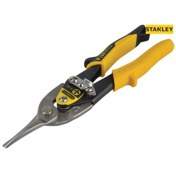 Stanley Yellow Aviation Snip & Holster Straight Cut 250mm (10in) Stanley Yellow Aviation Snip & Holster Straight Cut 250mm (10in)