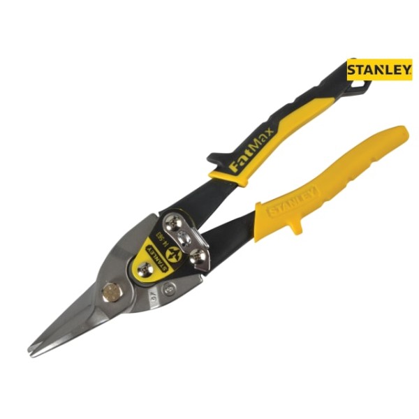 Stanley Yellow Aviation Snip & Holster Straight Cut 250mm (10in) Stanley Yellow Aviation Snip & Holster Straight Cut 250mm (10in)