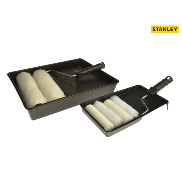 Stanley Roller Kit with 2 Sleeves 230mm (9in) Stanley Roller Kit with 2 Sleeves 230mm (9in)