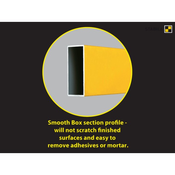 Stabila 70-100 Single Plumb Spirit Level 2 Vial 100cm Stabila 70-100 Single Plumb Spirit Level 2 Vial 100cm