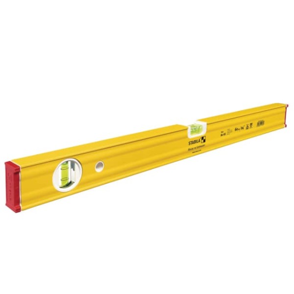 Stabila 80 AS Spirit Level 2 Vial 19165 60cm Stabila 80 AS Spirit Level 2 Vial 19165 60cm