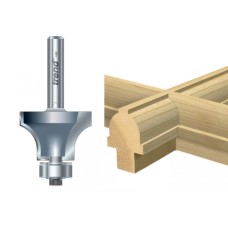 Trend 46/7/50 x 1/4 TCT Bearing Guided Glazing Bar 10mm Radius