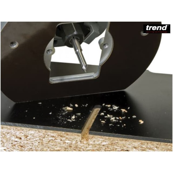 Trend S3/22 x 1/4 Solid Two Flute Cutter 6.3mm x 25mm Trend S3/22 x 1/4 Solid Two Flute Cutter 6.3mm x 25mm