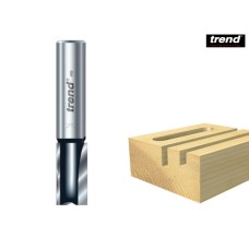 Trend TR12 x 1/4 TCT Two Flute Cutter Long Shank 12mm x 19mm