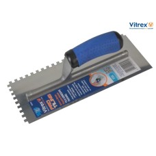 Vitrex Professional Notched Adhesive Trowel 6mm Stainless Steel 11 x 4.1/2in