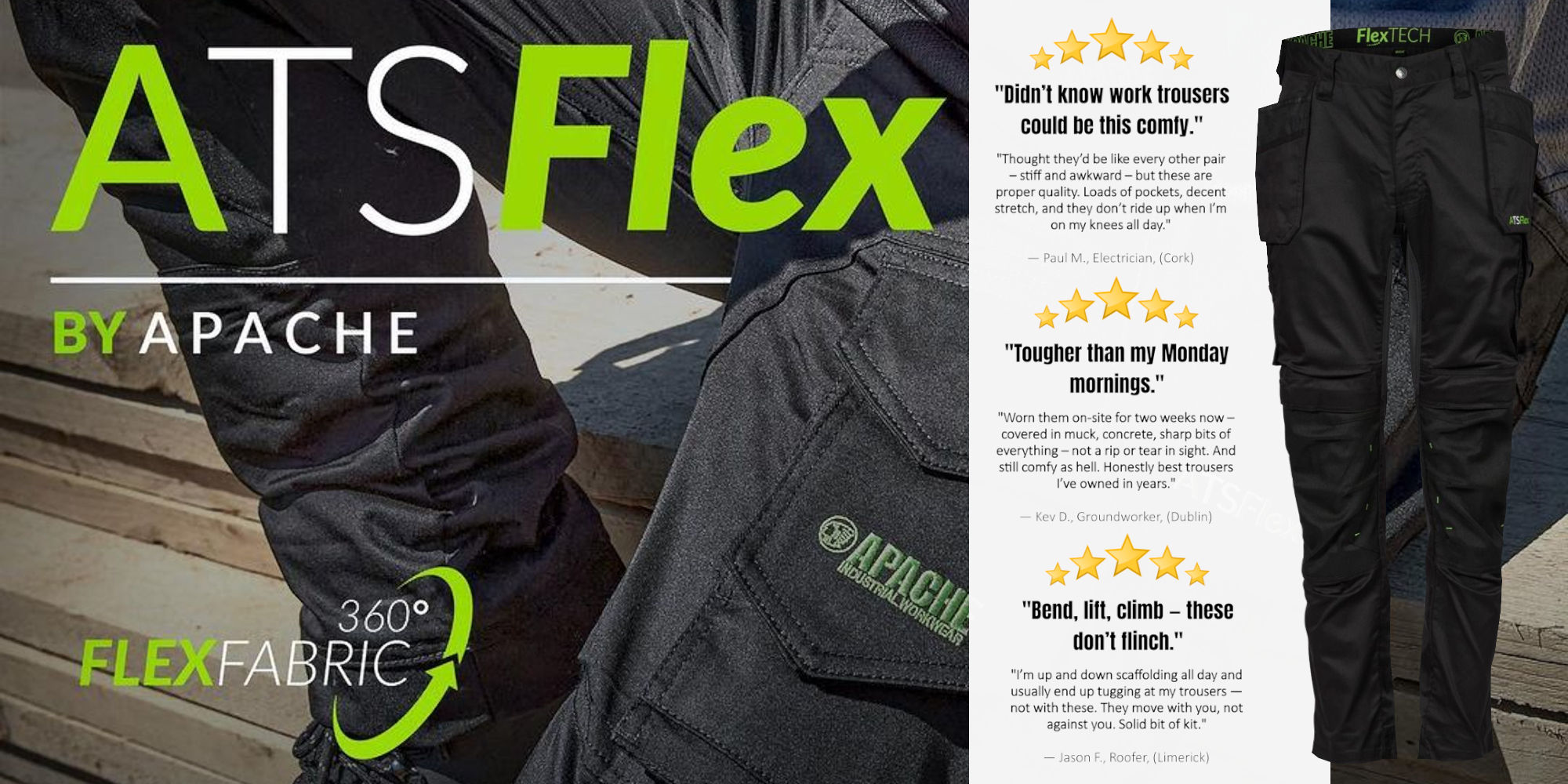 Apache Bancroft Work Trouser - Ireland's Best Seller!