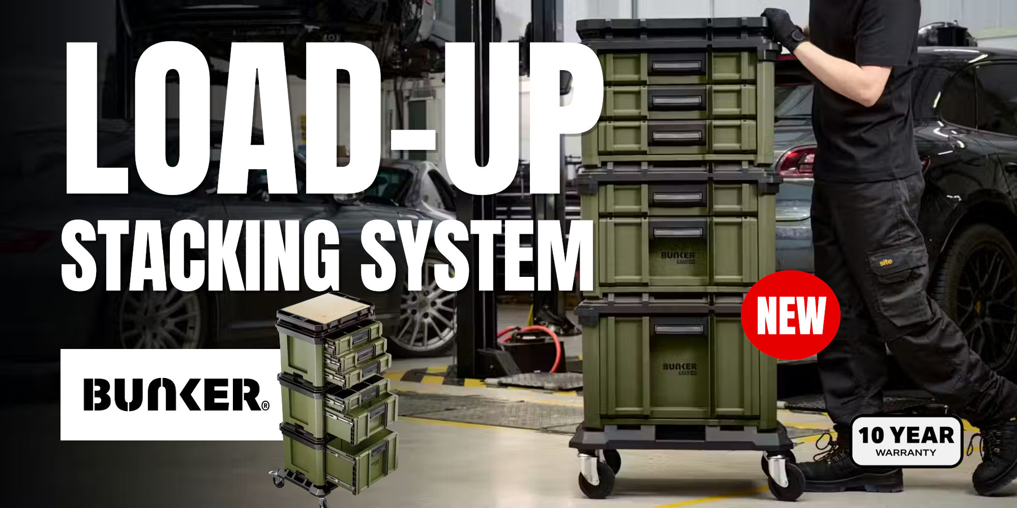 Bunker® Load-Up Drawer Stacking System (5 Piece) (32261)