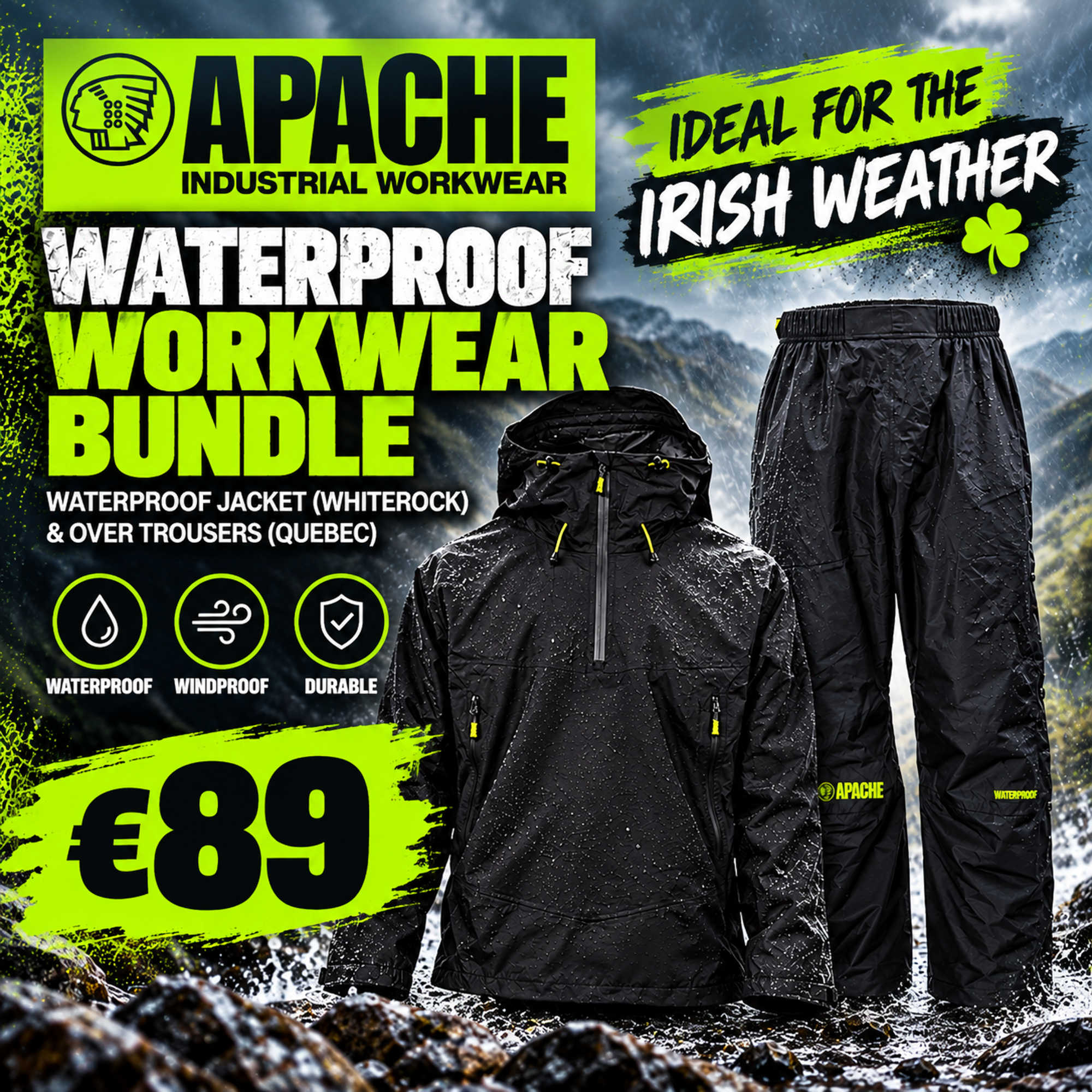 Apache Waterproof Workwear Bundle