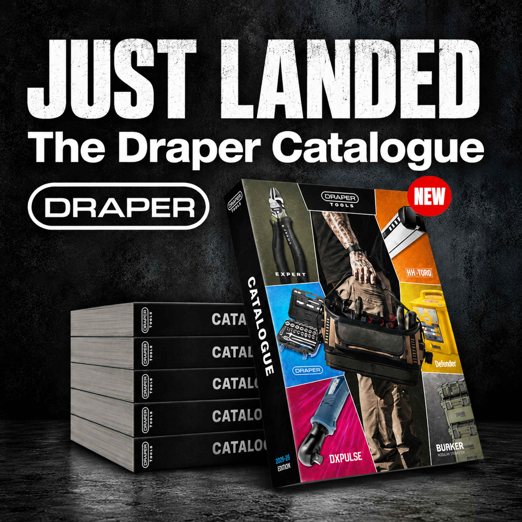 JUST LANDED – The Latest Draper Tools Catalogue