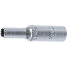 BGS Technic Socket, Gear Lock, deep | 6.3 mm (1/4