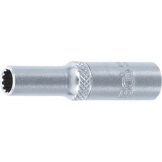 BGS Technic Socket, Gear Lock, deep | 6.3 mm (1/4