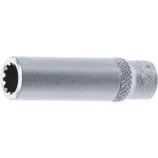 BGS Technic Socket, Gear Lock, deep | 6.3 mm (1/4
