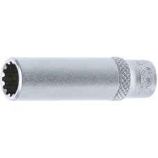 BGS Technic Socket, Gear Lock, deep | 6.3 mm (1/4