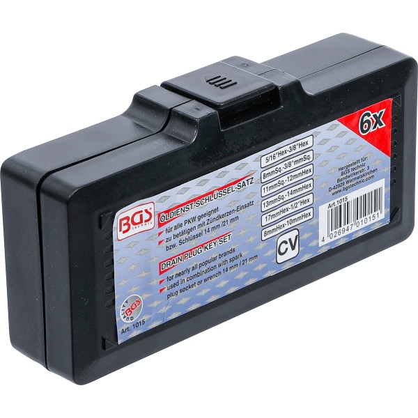 BGS Technic Oil Service Tool Set | 6 pcs. BGS Technic Oil Service Tool Set | 6 pcs.