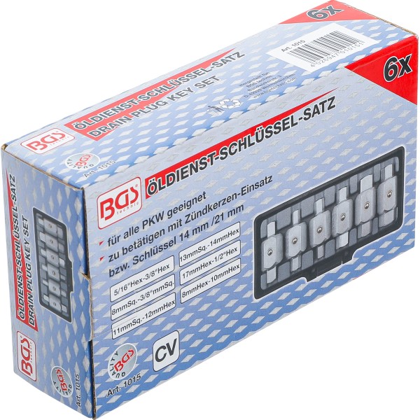 BGS Technic Oil Service Tool Set | 6 pcs. BGS Technic Oil Service Tool Set | 6 pcs.