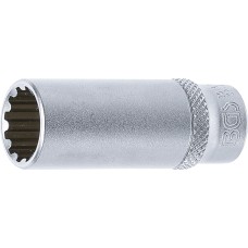 BGS Technic Socket, Gear Lock, deep | 6.3 mm (1/4