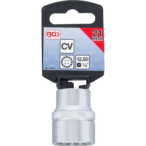 BGS Technic Socket, Gear Lock | 12.5 mm (1/2 BGS Technic Socket, Gear Lock | 12.5 mm (1/2