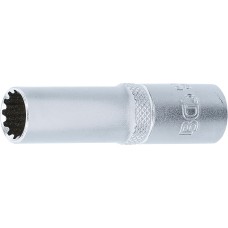 BGS Technic Socket, Gear Lock, deep | 10 mm (3/8