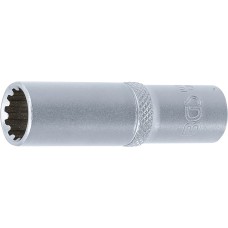 BGS Technic Socket, Gear Lock, deep | 10 mm (3/8
