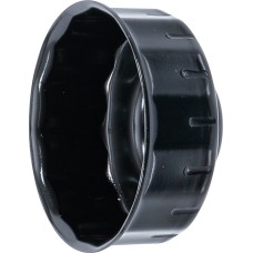BGS Technic Oil Filter Wrench | 15-point | Ø 75 - 77 mm | for Audi, Ford, Isuzu, Mercedes-Benz, Opel, VW
