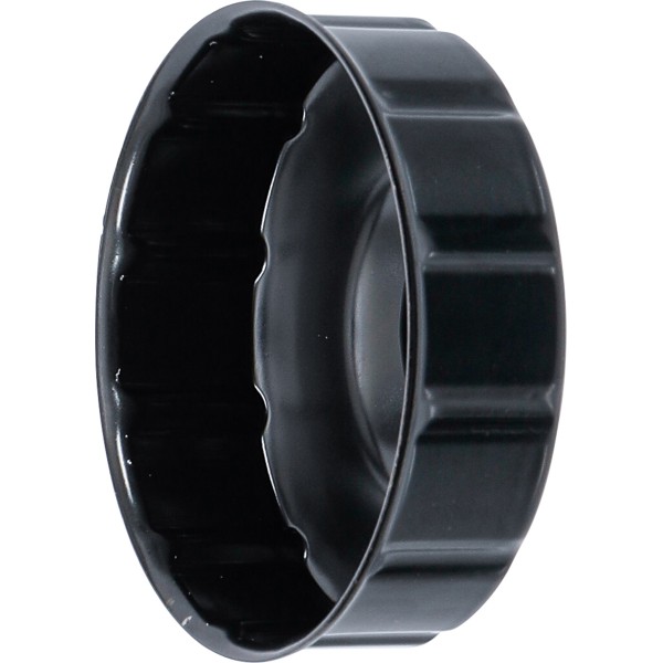 BGS Technic Oil Filter Wrench | 12-point | Ø 76 mm | for Fiat, Mercedes-Benz, Renault