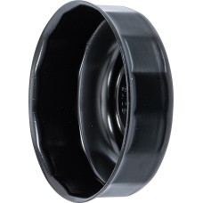 BGS Technic Oil Filter Wrench | 15-point | Ø 80 mm | for Honda, Mazda, Nissan, Opel