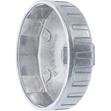 BGS Technic Oil Filter Wrench | 15-point | Ø 75 mm | for Chrysler, GM