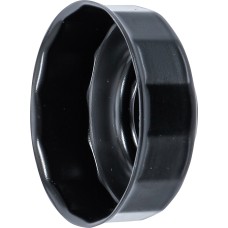 BGS Technic Oil Filter Wrench | 14-point | Ø 76 mm | for VW, Porsche, Mercedes-Benz, BMW, Audi, Opel