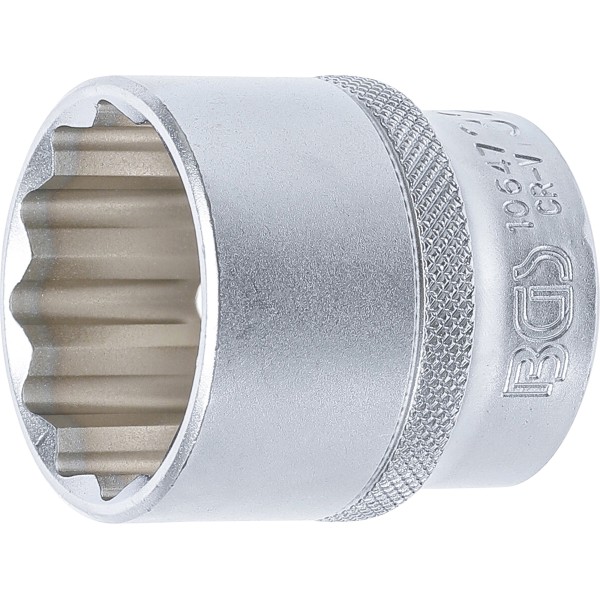 BGS Technic Socket, 12-point | 12.5 mm (1/2 BGS Technic Socket, 12-point | 12.5 mm (1/2
