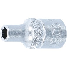 BGS Technic Socket, Hexagon | 6.3 mm (1/4