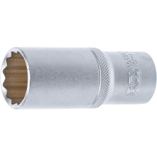 BGS Technic Socket, 12-point, deep | 12.5 mm (1/2