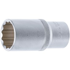 BGS Technic Socket, 12-point, deep | 12.5 mm (1/2