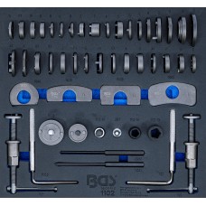 BGS Technic Tool Tray 2/3: Brake Piston Wind Back Set | 50 pcs.