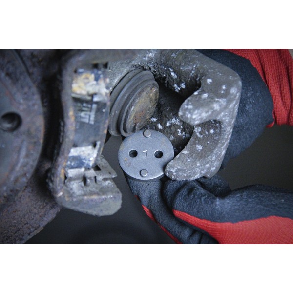 Brake Piston Reset Tool,Rust Resistant Bicycles Brake Tool | Multi