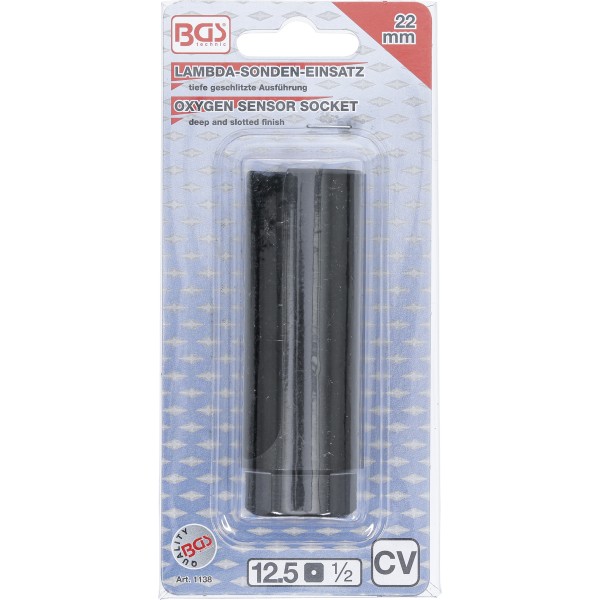 BGS Technic Oxygen Sensor Socket | 12.5 mm (1/2 BGS Technic Oxygen Sensor Socket | 12.5 mm (1/2