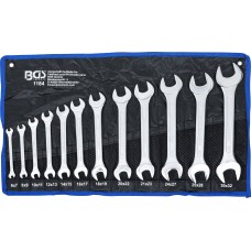 BGS Technic Double Open End Spanner Set | 6 x 7 - 30 x 32 mm | 12 pcs.
