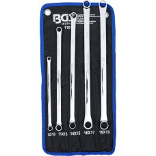 BGS Technic Double Ring Spanner Set | extra long | 8 - 19 mm | 5 pcs.
