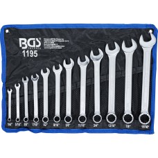 BGS Technic Combination Spanner Set | Inch Sizes | 1/4