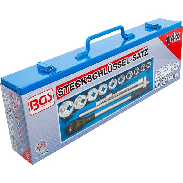 BGS Technic Socket Set | 20 mm (3/4 BGS Technic Socket Set | 20 mm (3/4