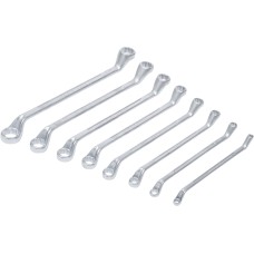 BGS Technic Double Ring Spanner Set | offset | 6 x 7 - 20 x 22 mm | 8 pcs. BGS Technic Double Ring Spanner Set | offset | 6 x 7 - 20 x 22 mm | 8 pcs.