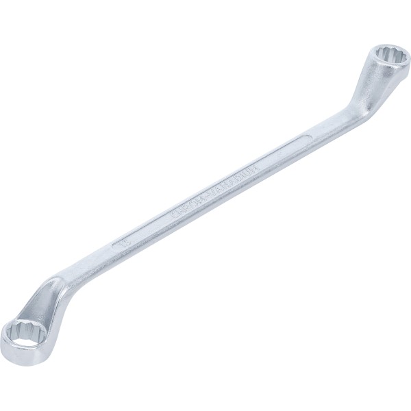 BGS Technic Double Ring Spanner, offset | 12 x 13 mm BGS Technic Double Ring Spanner, offset | 12 x 13 mm