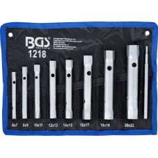 BGS Technic Box Spanner Set | 6 x 7 - 20 x 22 mm | 9 pcs.