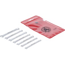 BGS Technic Double Open End Spanner Set | mini version | 3 - 5.5 mm | 7 pcs.