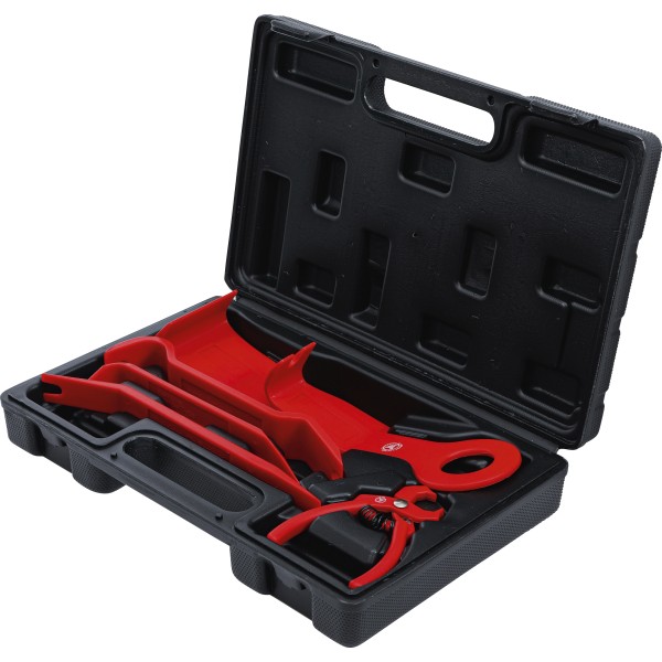 BGS Technic Trim Strip Set | various Shapes | with Rivet Removal Pliers | 6 pcs. BGS Technic Trim Strip Set | various Shapes | with Rivet Removal Pliers | 6 pcs.